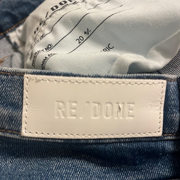 Re/Done High Rise Jeans - Size 28 - Picture 9 of 10